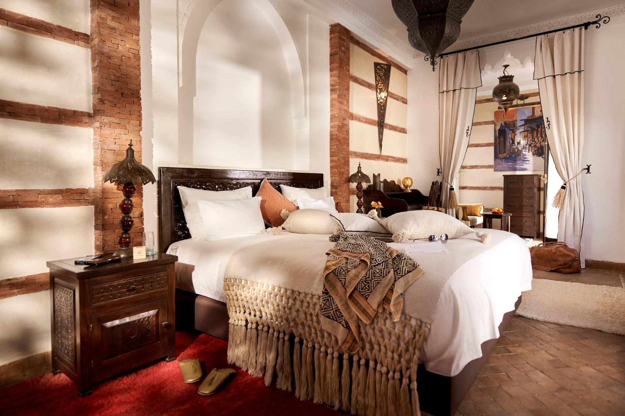 Riad Dar Amanza En Exclusivite Avec 4 Chambres Au Coeur De La Medina Marrakesh Exterior photo